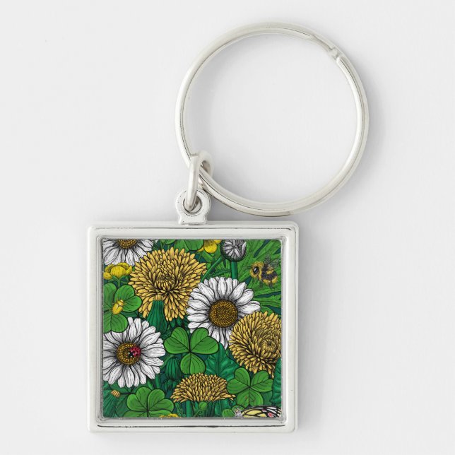 Chaveiro Primavera verde (Frente)