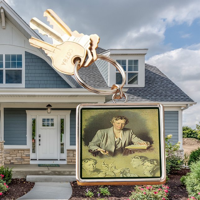 Chaveiro Primeira Lady Anna Eleanor Roosevelt (First Lady Anna Eleanor Roosevelt Keychain)