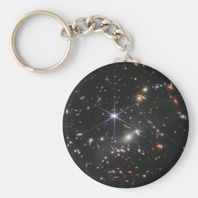 Chaveiro Primeiras imagens do telescópio espacial JWST Jame (Frente)