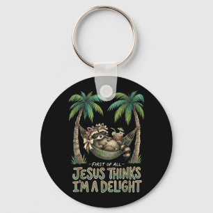 Chaveiro Primeiro De Jesus Acha Um Design De Guaxinim Encan