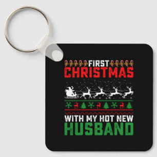 Chaveiro Primeiro Natal Com Meu Marido Novo E Sarado Feio