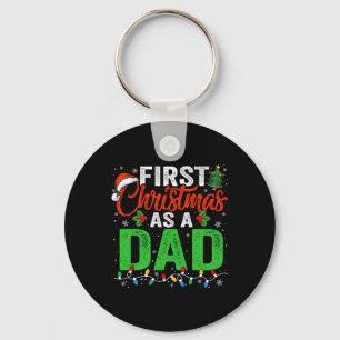 Chaveiro Primeiro Natal Como Pai De Luzes Xmas Novo papai C