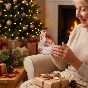 Chaveiro Primeiro Natal PERSONALIZADO FOTO