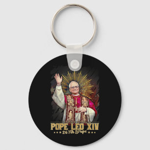 Chaveiro Primeiro Papa Da América Em Chicago Da Pope