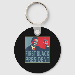 Chaveiro Primeiro Presidente Negro Obama 44