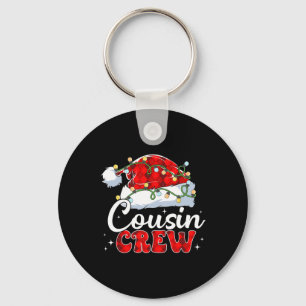 Chaveiro Primo Crew Santa Hat Xmas Luzes Feliz Natal