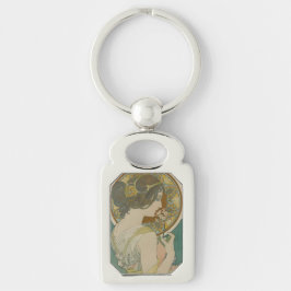 Chaveiro Primrose por Alphonse Mucha (1899)