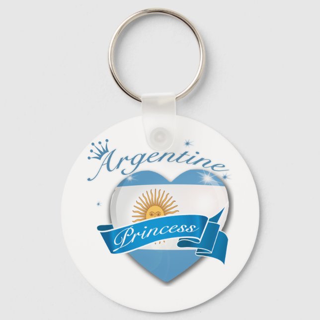 Chaveiro Princesa argentina (Frente)