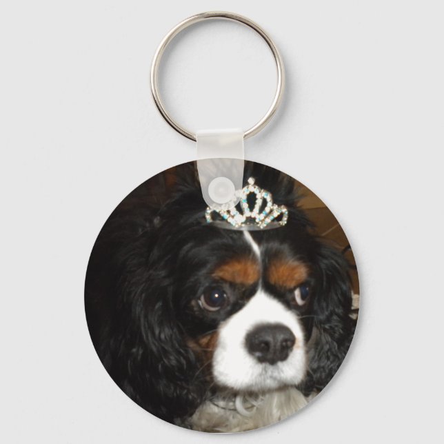 Chaveiro princesa cavalier king charles (Frente)