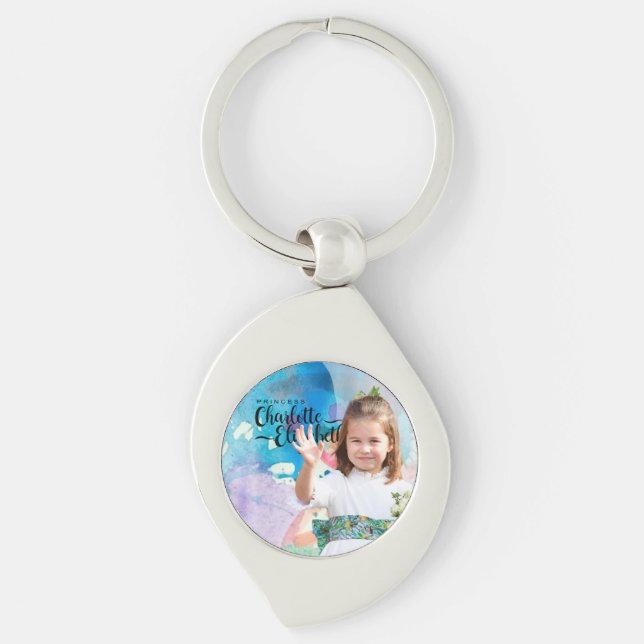 Chaveiro Princesa Charlotte Elizabeth 6 Birthday Magnet (Frente)