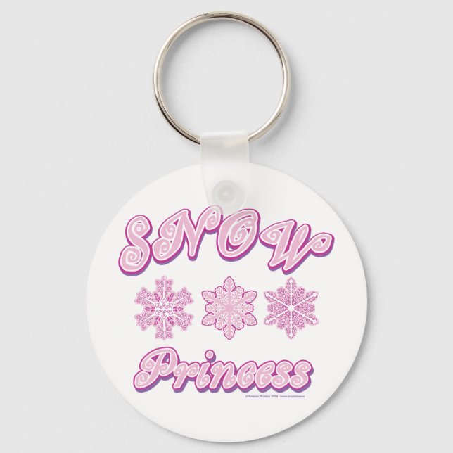 Chaveiro Princesa-da-neve-ao-escuro (Frente)