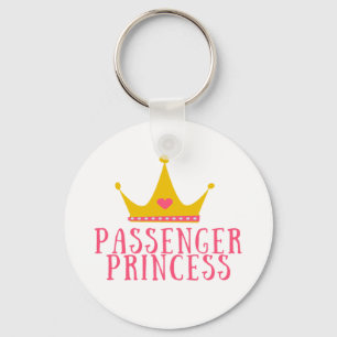 Chaveiro Princesa de Passageiros com Coroa