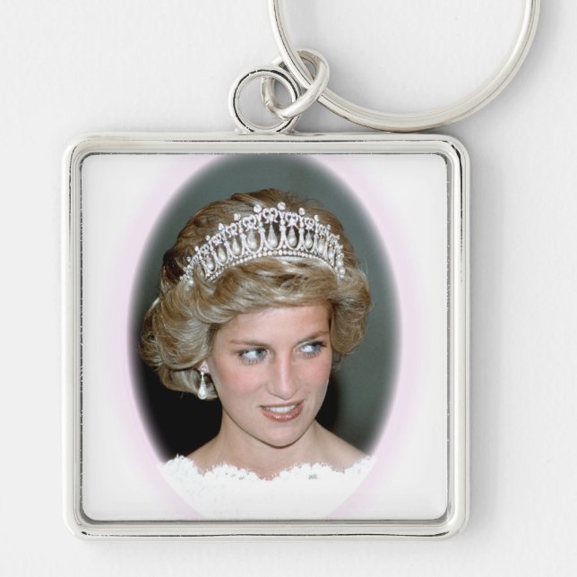 Chaveiro Princesa deus abençoe Diana (Frente)