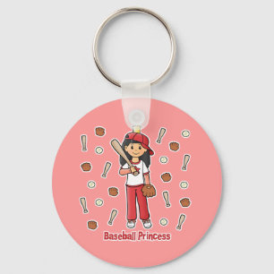 Chaveiro Princesa do basebol