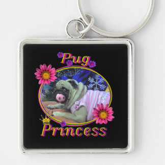 Chaveiro Princesa do Pug
