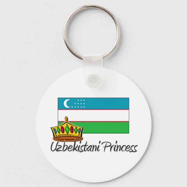 Chaveiro Princesa do Uzbequistão (Frente)