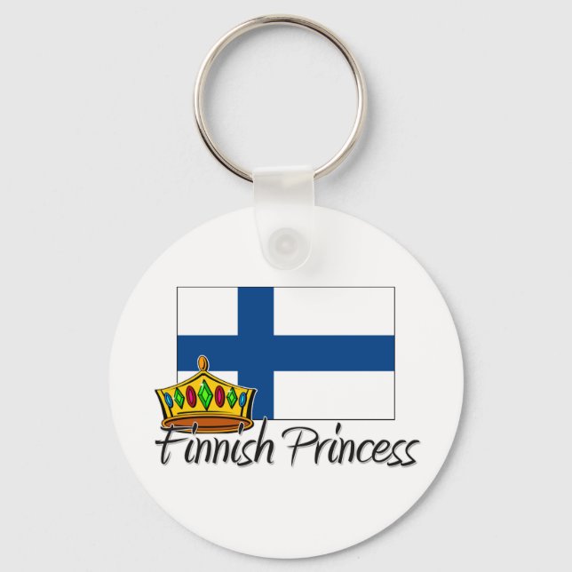 Chaveiro Princesa finlandesa (Frente)