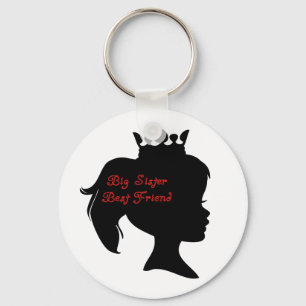 Chaveiro Princesa Irmã Melhor Amiga