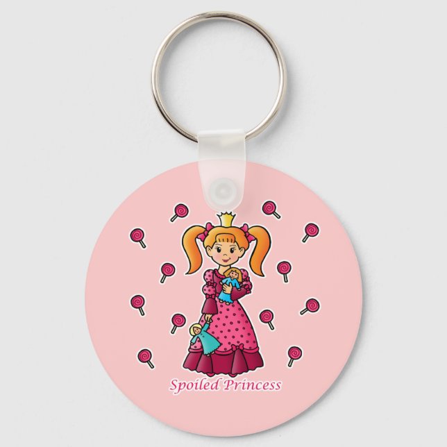 Chaveiro Princesa mimada (Frente)