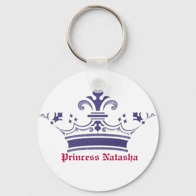Chaveiro Princesa Natasha <3 =') (Frente)