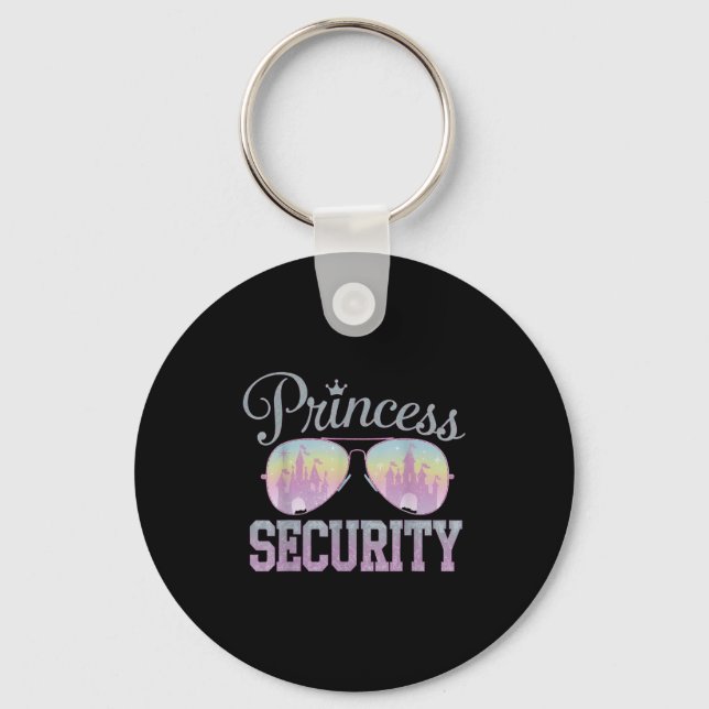 Chaveiro Princesa Security Protection Retro Castle Men Wome (Frente)