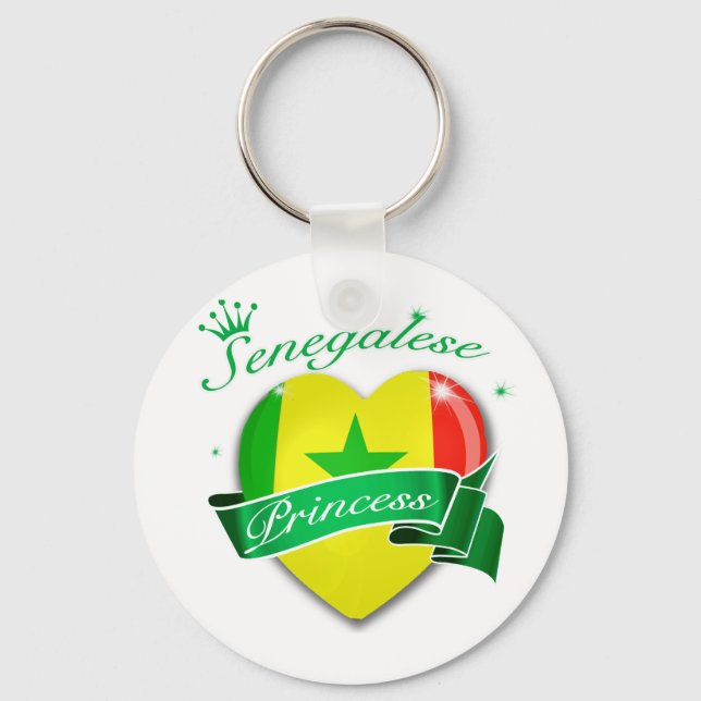 Chaveiro Princesa Senegal (Frente)