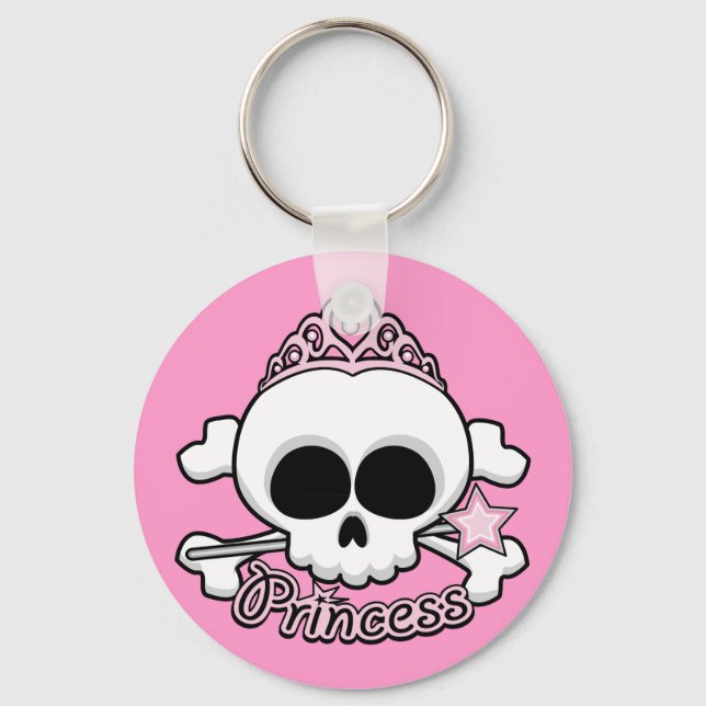 Chaveiro Princesa Skull (Frente)