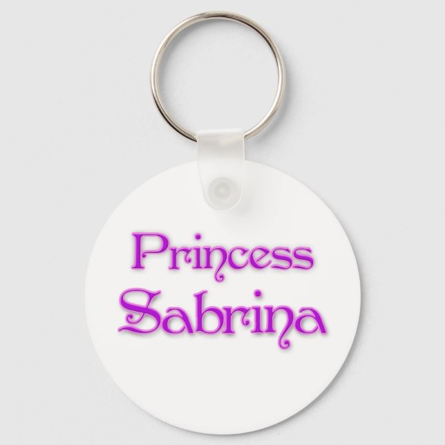 Chaveiro Princess Sabrina (Frente)