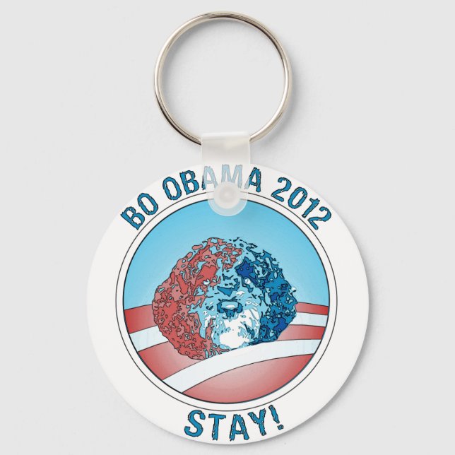 Chaveiro Pró-Bo Obama Cão 2012 (Frente)