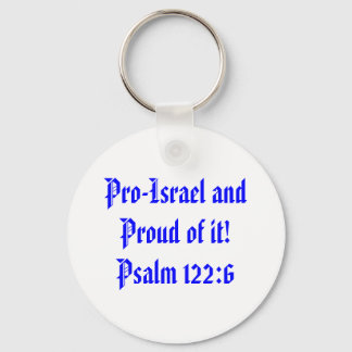 Chaveiro Pró-Israel e Orgulho!Salm 122:6