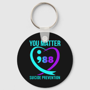 Chaveiro Problema 988 Prevenção Suicida Sensibilização