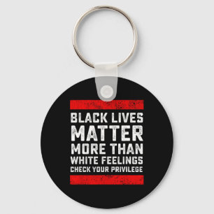 Chaveiro Problema de vidas negras mais que a verificação de