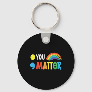 Chaveiro Problema Semicolon Mental Health Warrior Solidarie