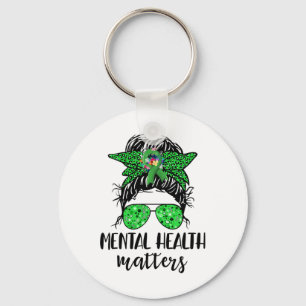 Chaveiro Problemas de saúde Mensy Bun Gift Mental Health Aw