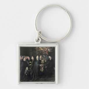Chaveiro Procissão de St. Clare com o Eucaristia