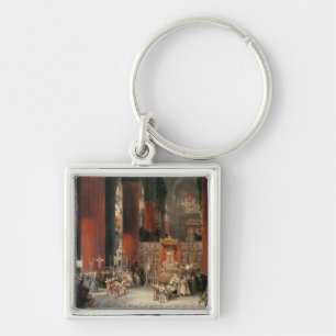 Chaveiro Procissão na catedral de Sevilha, 1833 (óleo no