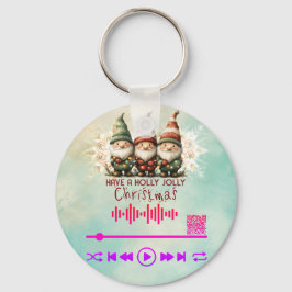 Chaveiro Procure por vídeo, " A Jolly Holly "