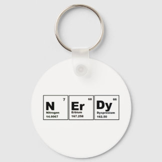 Chaveiro Produto de Química Nerdy!