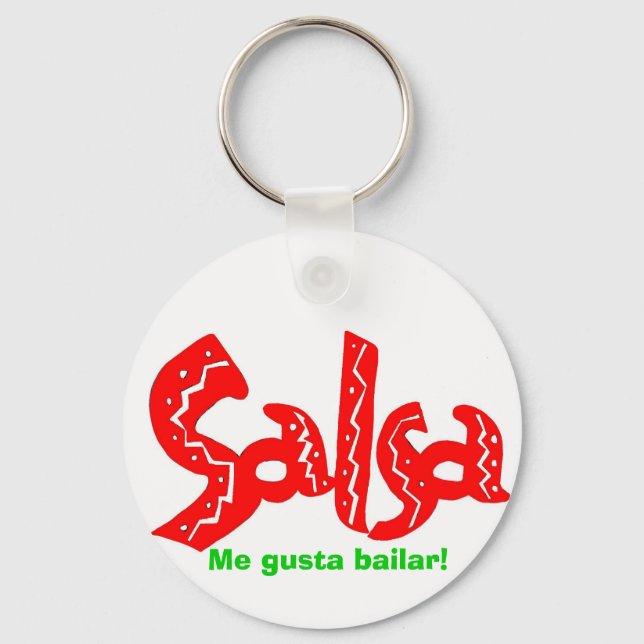 Chaveiro Produtos de logotipo Salsa Dance! (Frente)