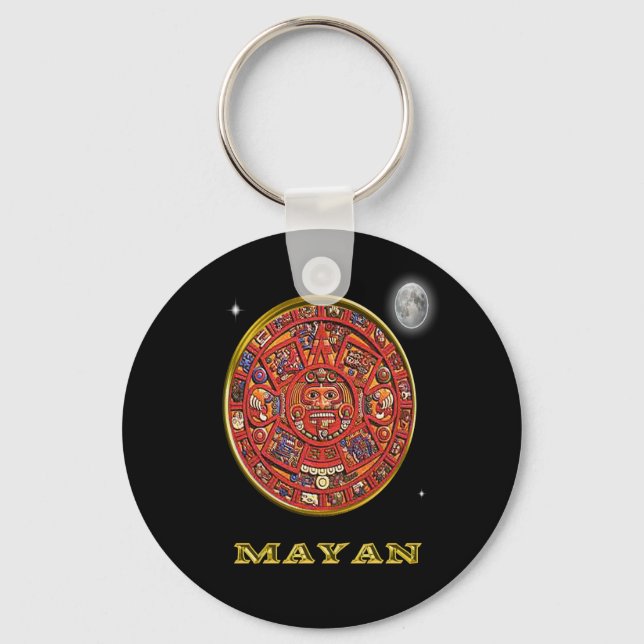 Chaveiro Produtos do Calendário Maia (Frente)