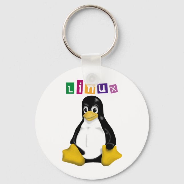 Chaveiro Produtos e Designs Linux! (Frente)