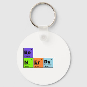 Chaveiro Produtos Nerdy da mesa periódica