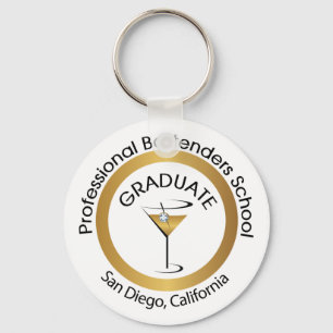 Chaveiro Professional Bartender School Key Chain
