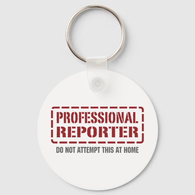 Chaveiro Professional Reporter (Frente)