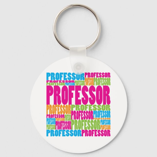 Chaveiro Professor Colorido (Frente)