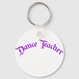 Chaveiro Professor da dança (personalize)