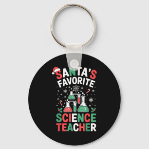 Chaveiro Professor de Ciência Favorito do Papai Noel Piada
