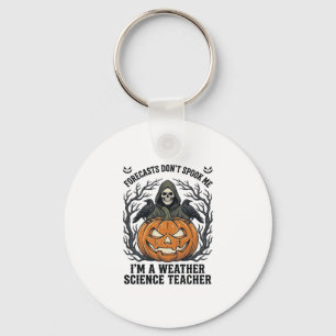Chaveiro Professor de Clima Halloween Sinistro Ceifador Abó