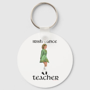 Chaveiro Professor de dança em irlandês - Verde