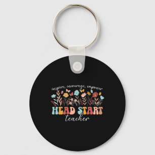 Chaveiro Professor de Early Head Start Agradecimento Head S